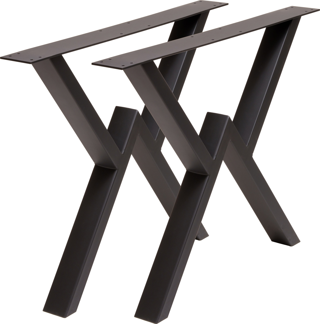 Understel Bordben Til Plankebord Nielsen Design Aksel Sort H71 Cm   Stk