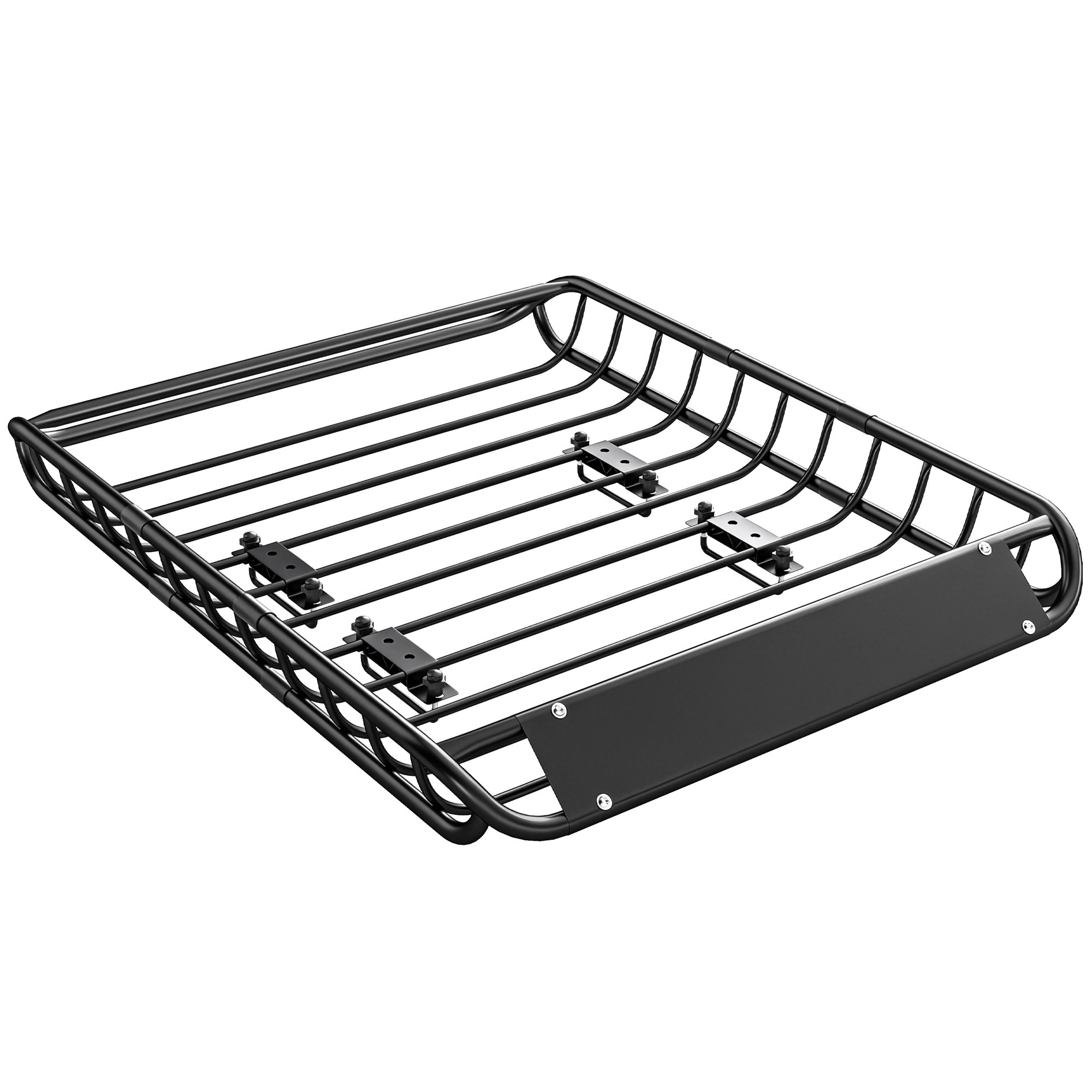 Universal Tagbøjle Kurv Med Forrude Op Til 68 Kg 116 92 11 Cm Til Suv Er Og Lastbiler Sort