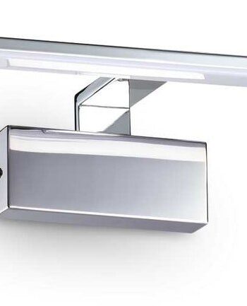 Væglampe Ideal Lux Alma Led   Krom Metal  20w 1620 Lm 3000k Varm Hvid  81ã 15ã   Cm  Indendørs Ip20
