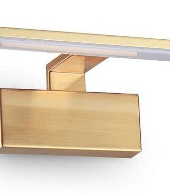 Væglampe Ideal Lux Alma  Messing  Integreret Led 1620 Lm  Varmhvid 3000k  L81   B15   H9 Cm  20w