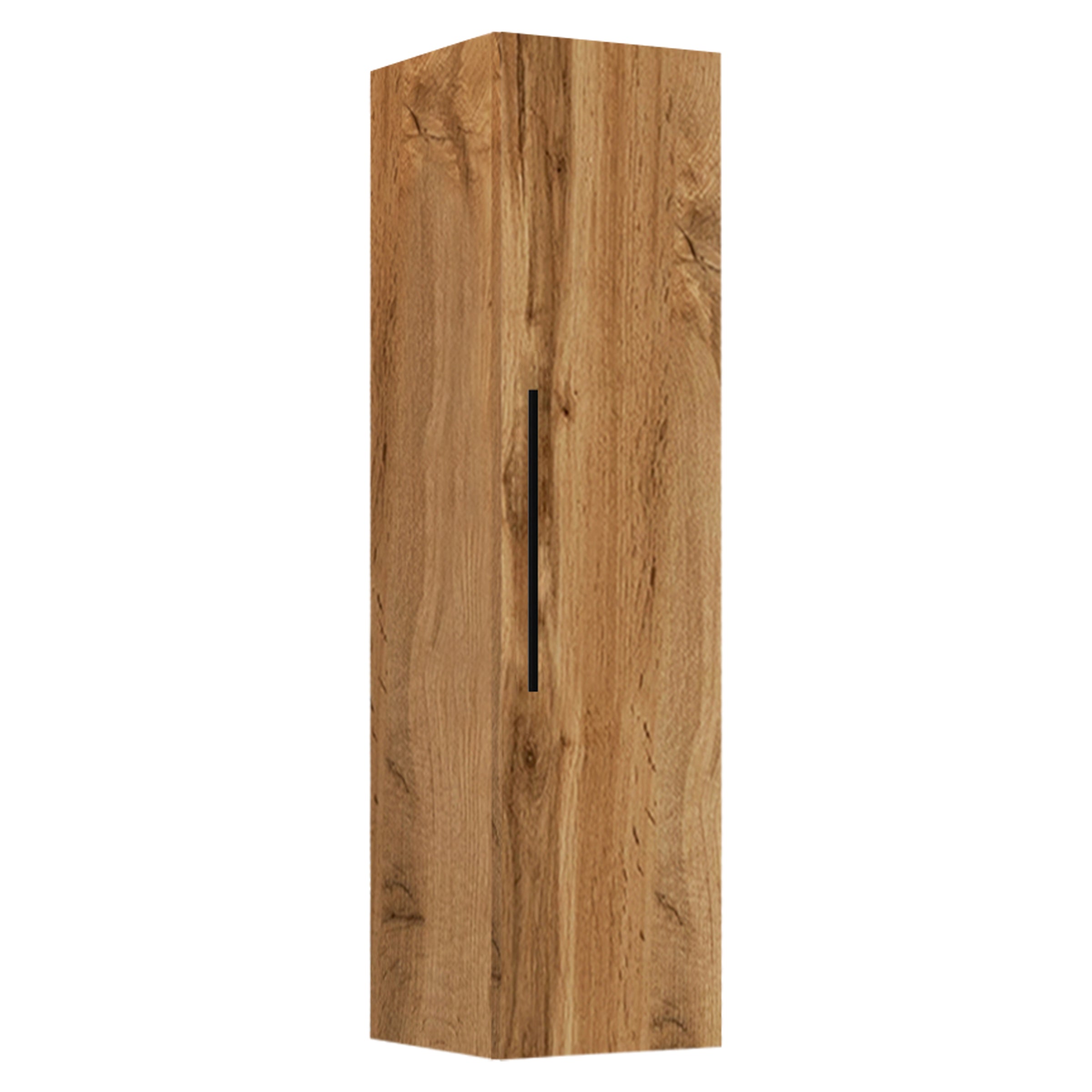 Vægskab Til Cd Er Eller Dvd Er 115 30 30 Cm Naturfarvet