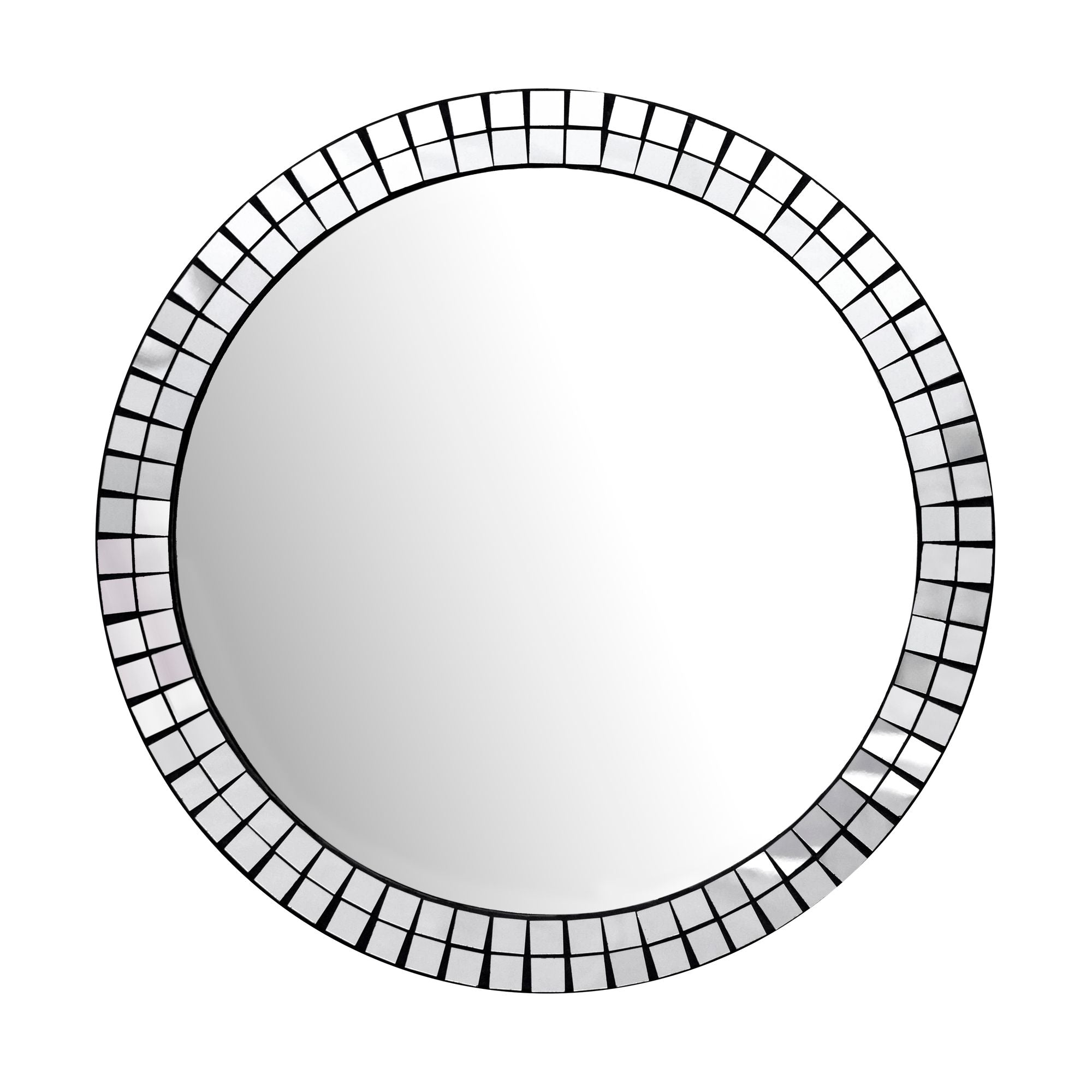 Vægspejl Rundt 60cm Art Deco Spejl Vægspejl Diameter: 60 Cm