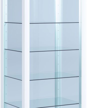 Vitrineskab   Glas  115   50   38 Cm  Hvid