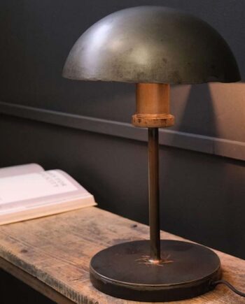 Winslet Bordlampe   Lakeret Patineret Jern