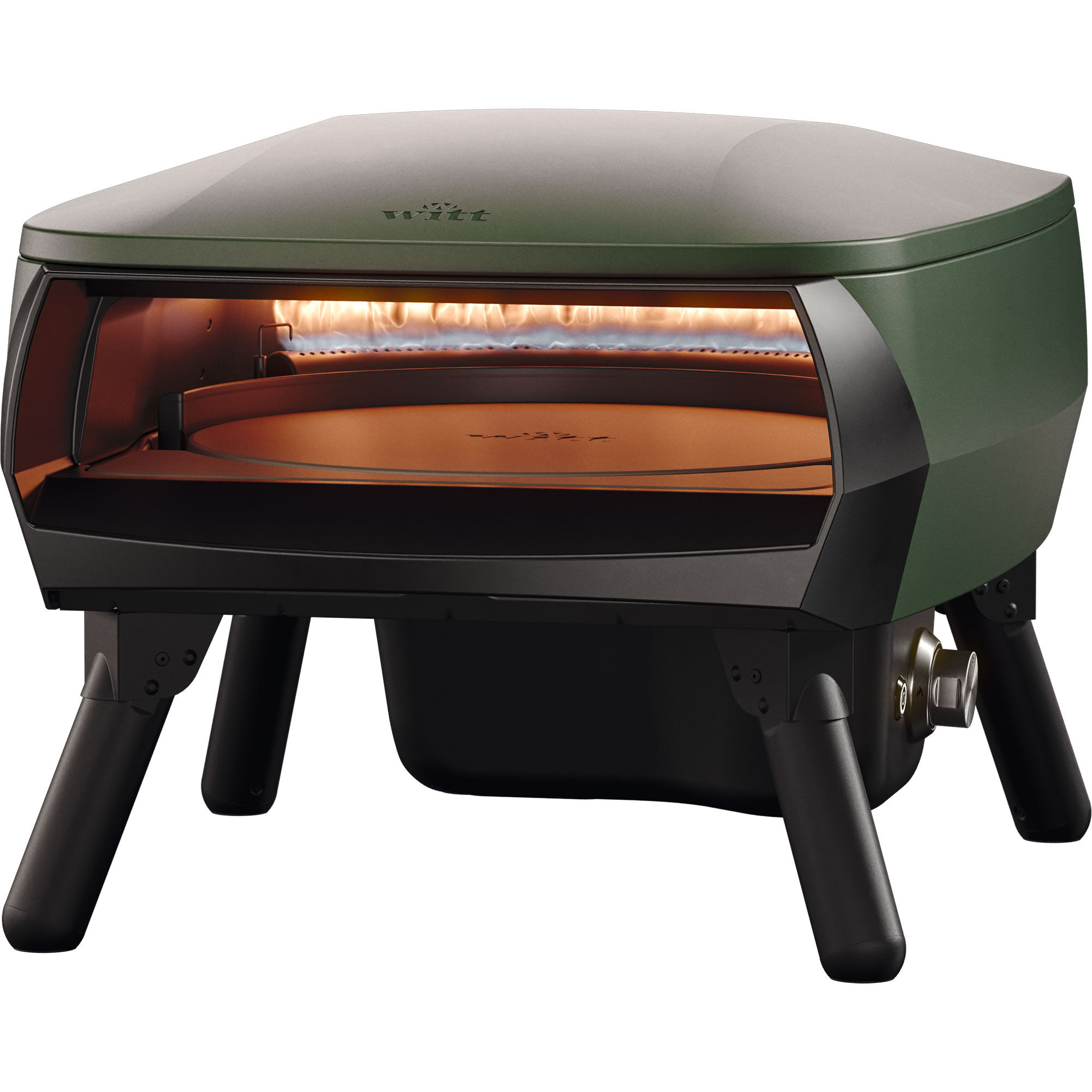 Witt Piccolo Rotante Pizzaovn 13 34  Grøn