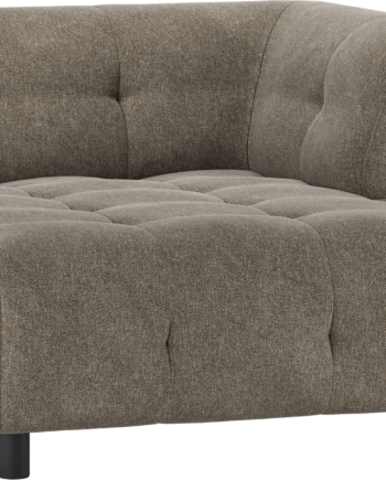 Woood Louis Modulsofa     Chaiselong Højre Arm Grøn Fladvævet Polyester