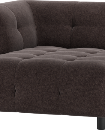 -chaiselong Modulsofa Woood Louis Venstre Kaffe H73ã B122ã L140 Cm
