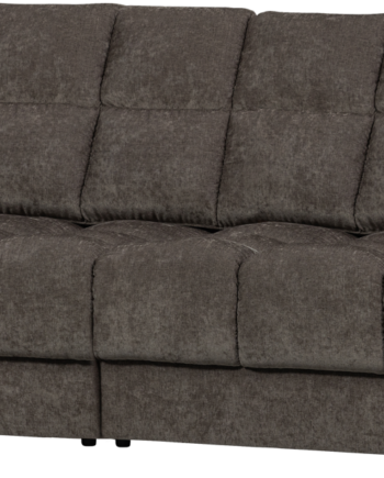 -personers Polstret Stofsofa Woood Second Date Varm Grå Polyester
