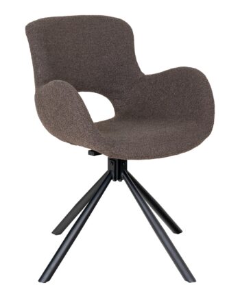 Amorim Spisebordsstol Spisebordsstol  Drejefod  Bouclé  Mushroom Hn1274  Sæt Af   Stk