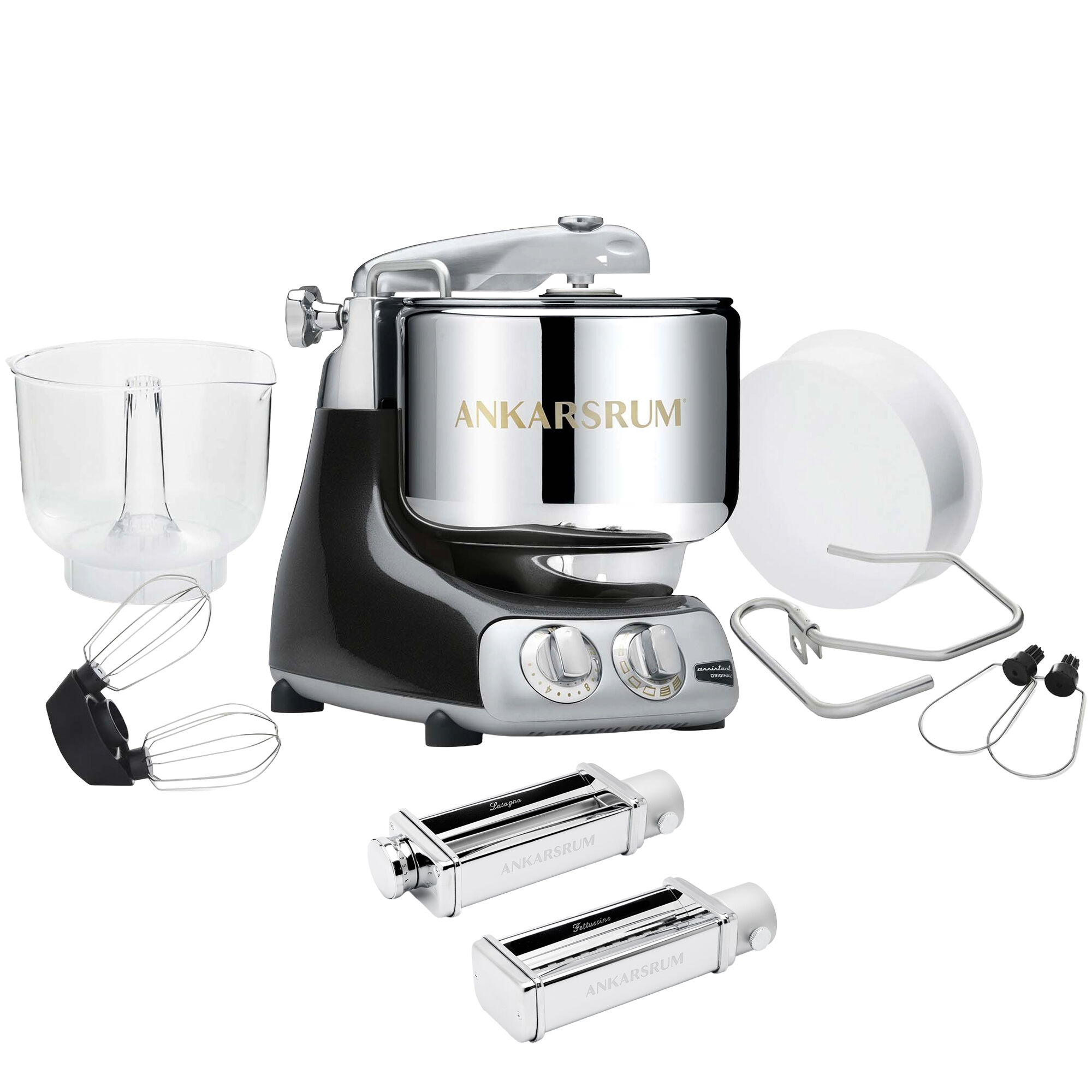 Ankarsrum Assistent Original Akm 6230 Køkkenmaskine Og Pastakit Black Diamond