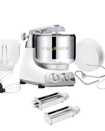 Ankarsrum Assistent Original Akm 6230 Køkkenmaskine Og Pastakit  Mineral White