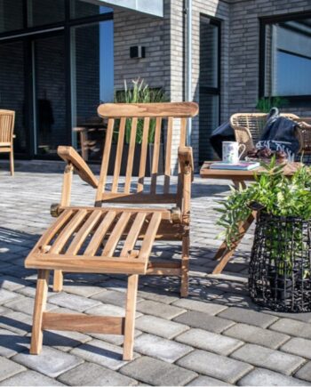 Atlantic  Havestol Af Dækstolstypen   Teak
