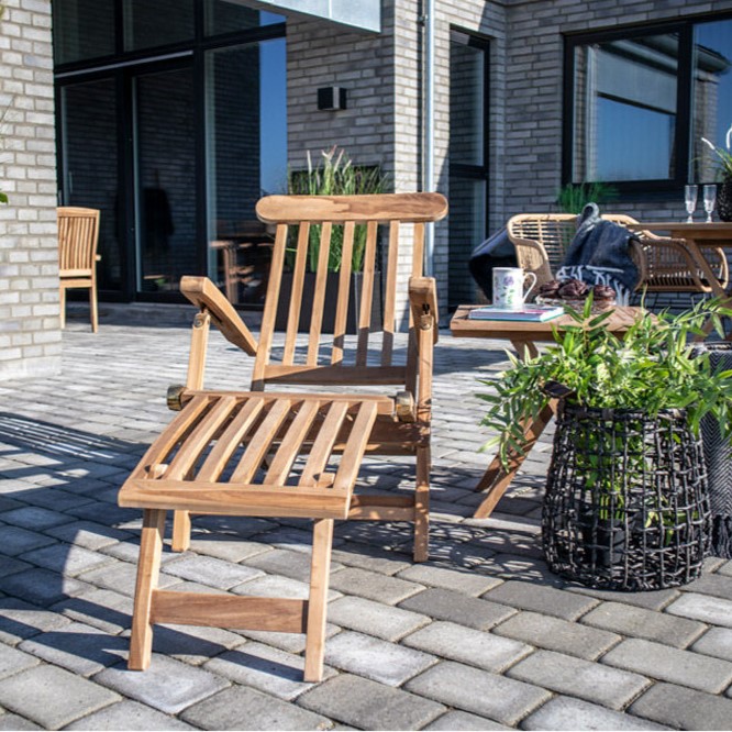 Atlantic Havestol Af Dækstolstypen Teak