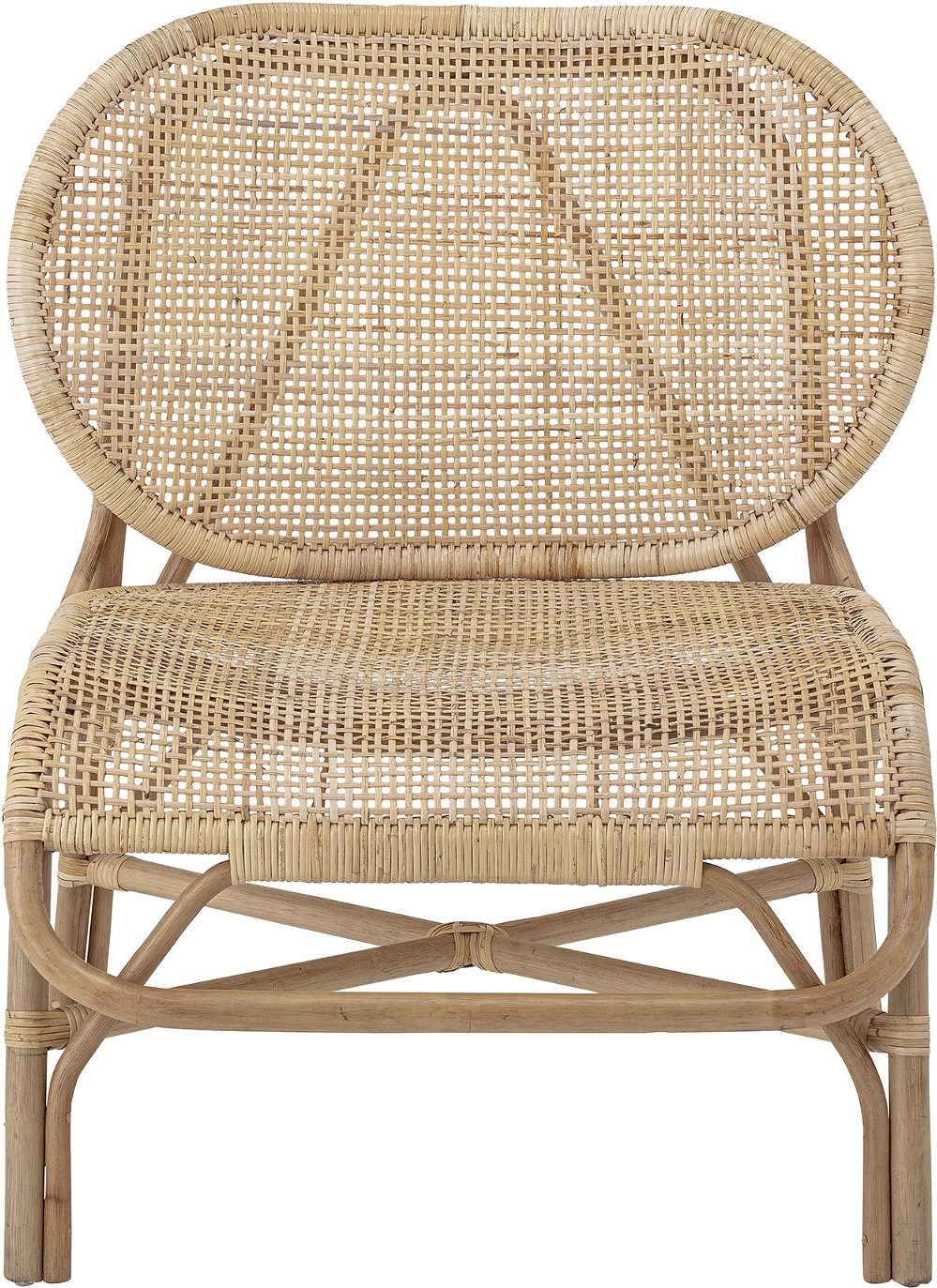 Barstol Bloomingville Rosen Naturfarvet Rattan H90ã B68ã D70 Cm