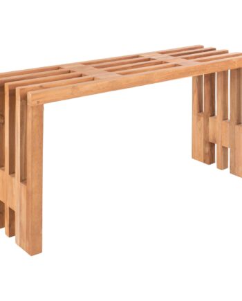 Benidorm Bænk Bænk  Teak  Natur 90x30x49 Cm