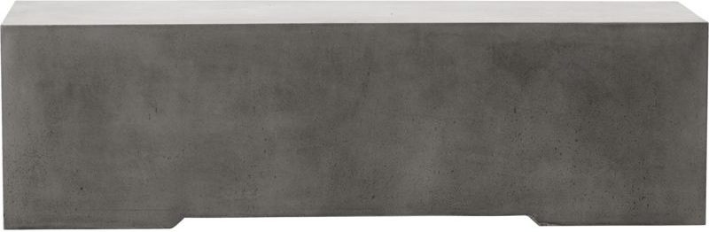 Betonbænk House Doctor Ceme Grå 38ã 40ã 130 Cm Udendørs Havebænk