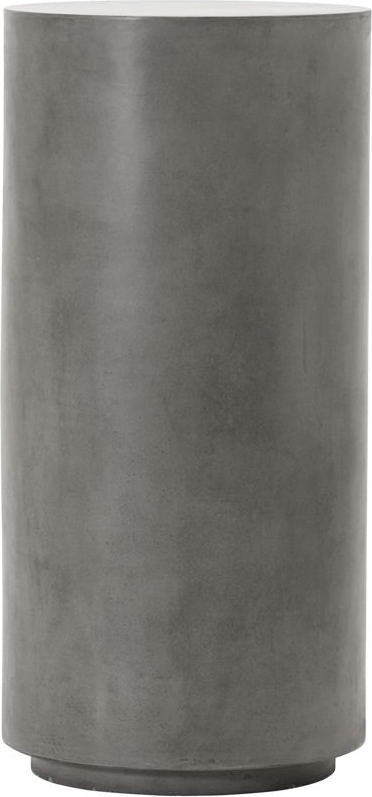 Betonpiedestal Og Sidebord House Doctor Out ø36   H76 Cm Grå