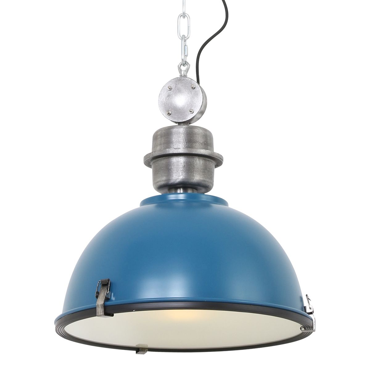 Bikkel Loftlampe 42 Cm Forskellige Finish Metal Mørkeblå