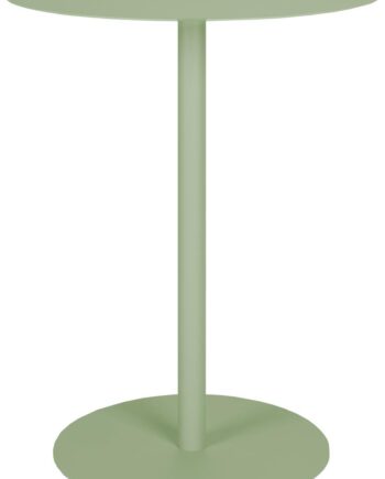 Bistrobord Barbord Zuiver Snow Støvet Grøn ø57    H75 Cm Stål Udendørs