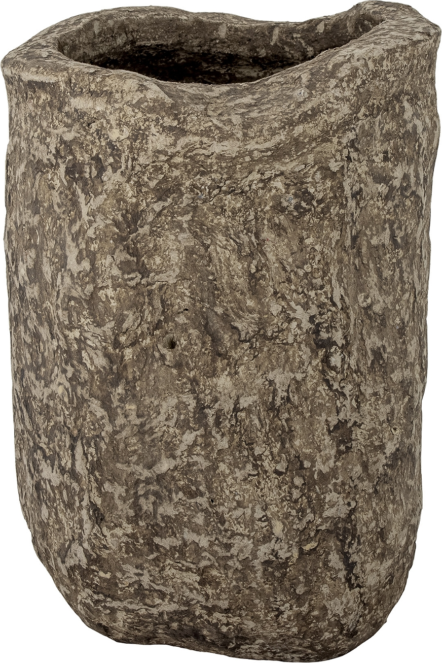 Bloomingville Janay Dekorationsvase   Papmache Brun H52 Cm Bæredygtig Boligdekoration