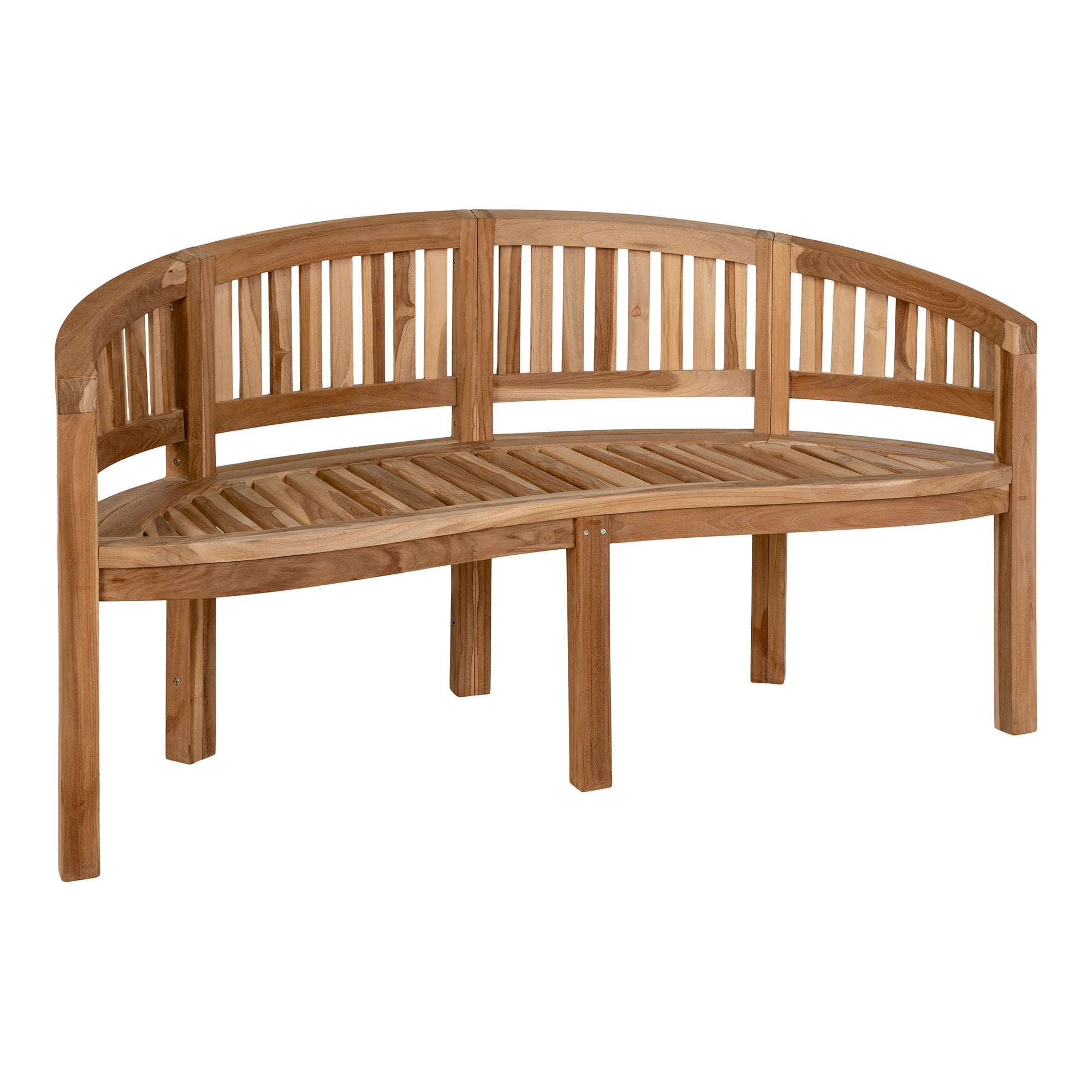 Boca Banan Bænk Banan Bænk Teak Natur 150x60x85 Cm