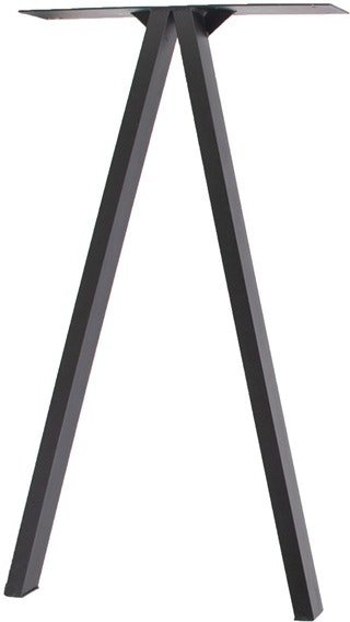 Bordben Til Plankebord House Of Sander -serie Sort Stål H70 B15 L65 Cm