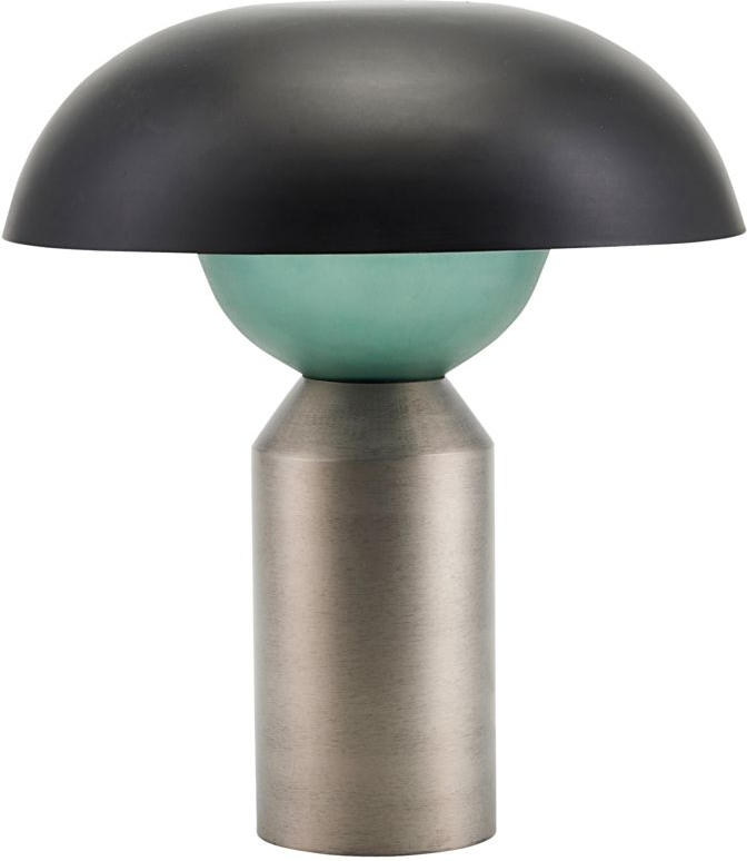 Bordlampe House Doctor Little Fellow Natur Sølv ø30xh35 Cm   Dekorativ Skrivebordslampe