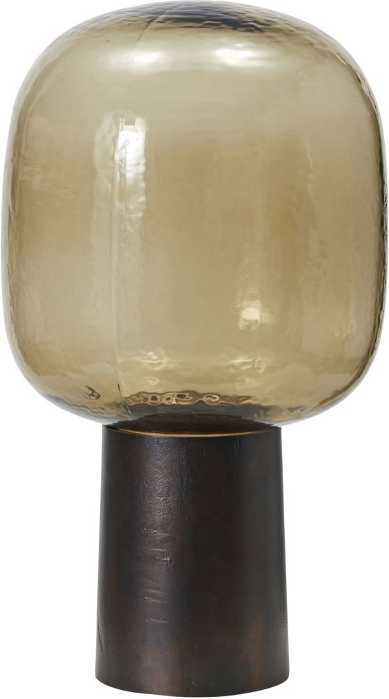 Bordlampe House Doctor Note ø28    H52 Cm Bruneret Messing Glas