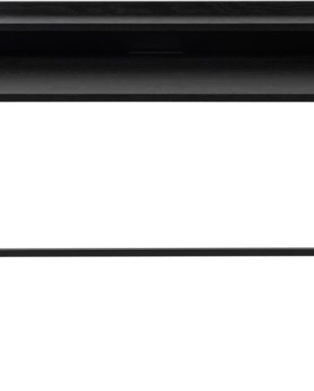 Bordlampe Studio White Giorgio Kulsort Træ Med Eg Finér Bordplade Og Metaldetaljer