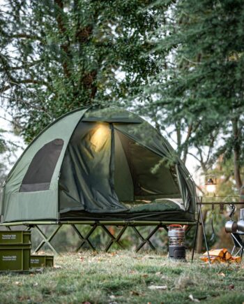 Campingtelt Med Plads Til  -personer  193x145x185cm  Grøn