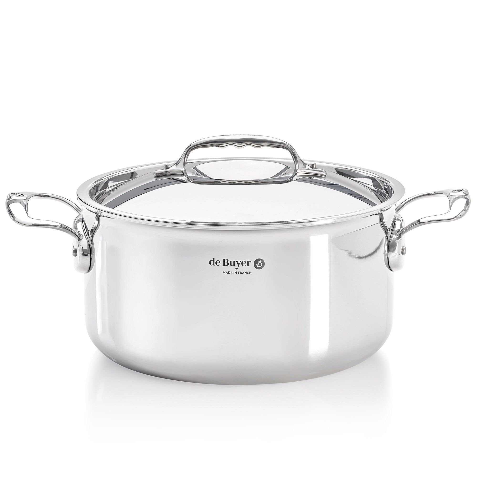 De Buyer Affinity Gryde Med Låg 24 Cm