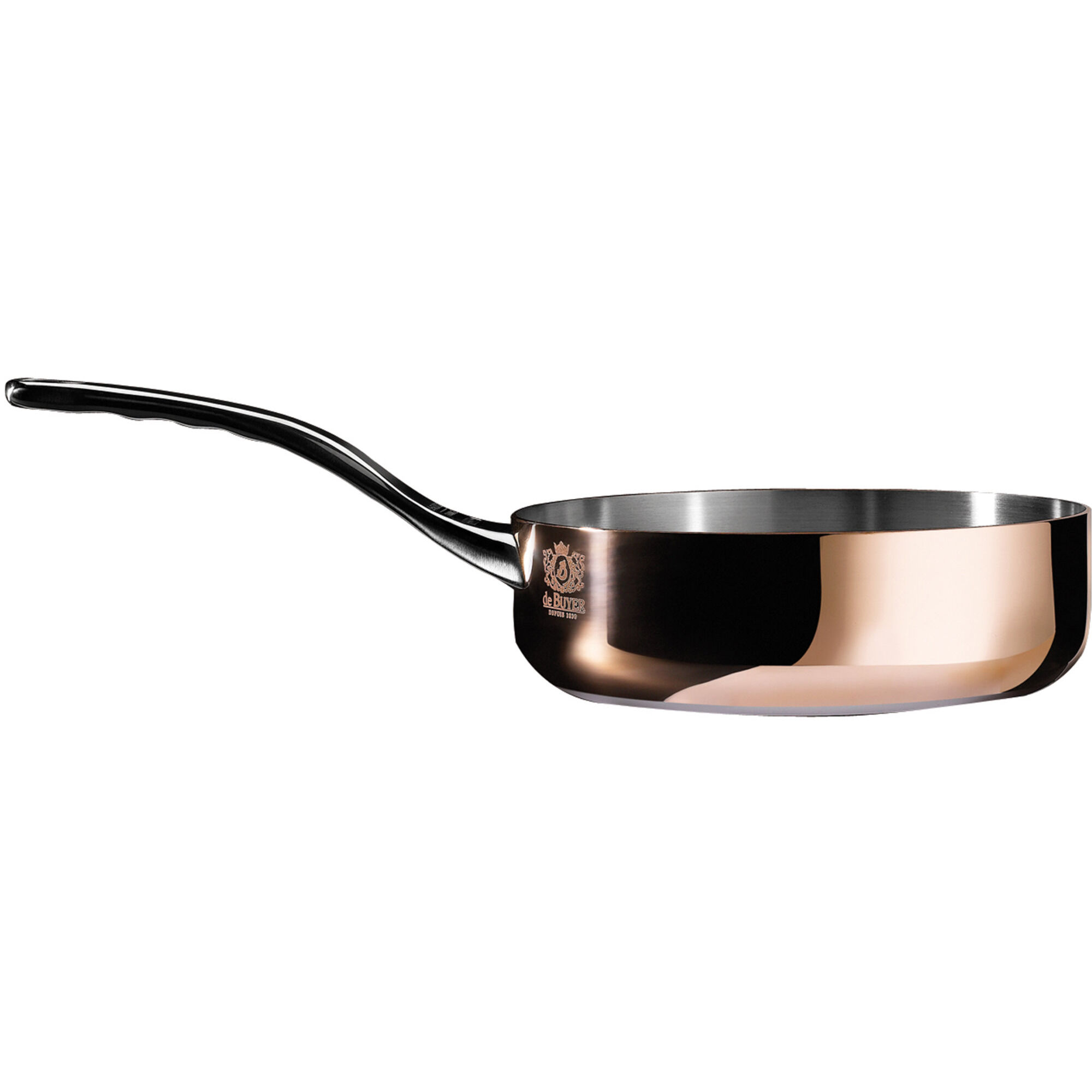 De Buyer Prima Matera Lige Kobbersauteuse 24 Cm