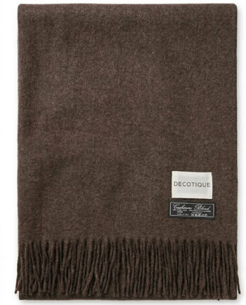 Decotique Desert-plaid   Kashmir 180   130 Cm  Brun