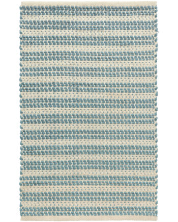 Decotique Dune Løber 75   250 Cm  Blå Offwhite