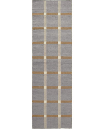 Decotique Mosaic Uldmåtte 75   250 Cm  Grå