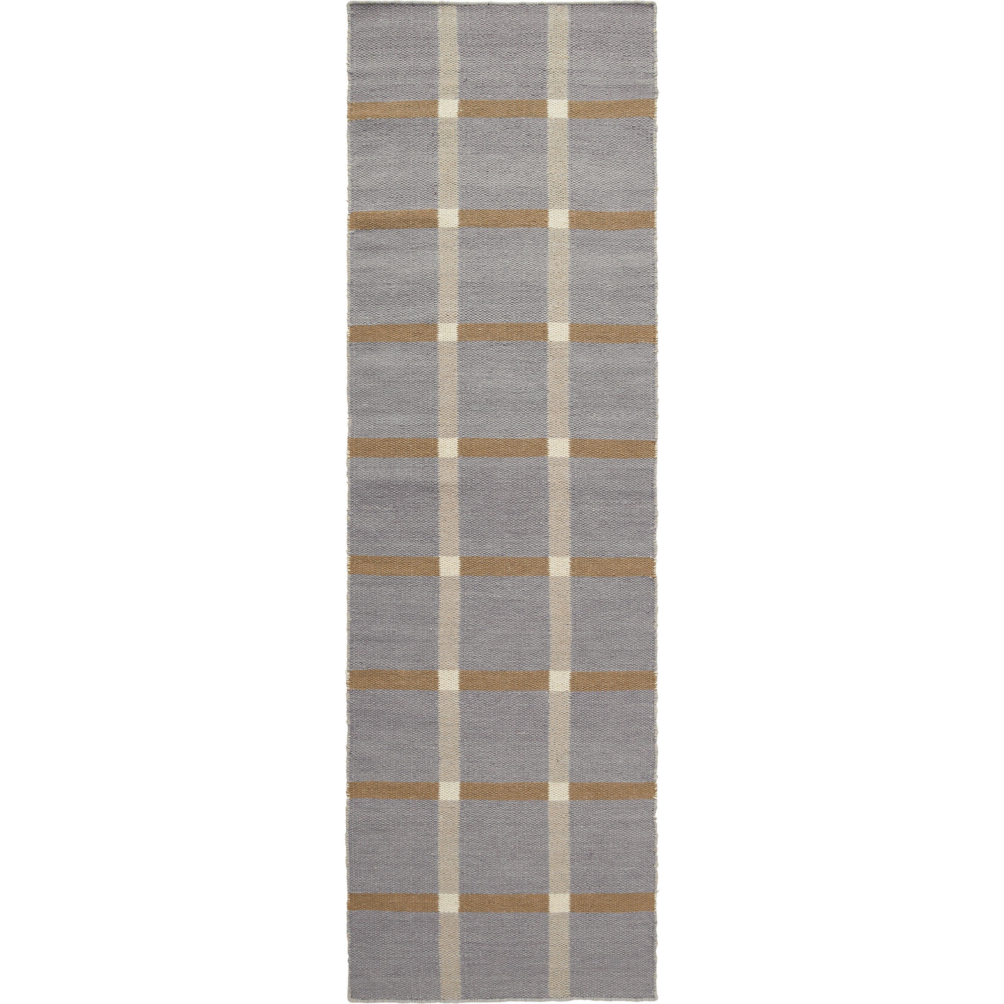 Decotique Mosaic Uldmåtte 75 250 Cm Grå