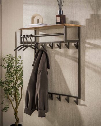 Drift Hattehylde   Bronzefarvet Metal  Højde 94 Cm