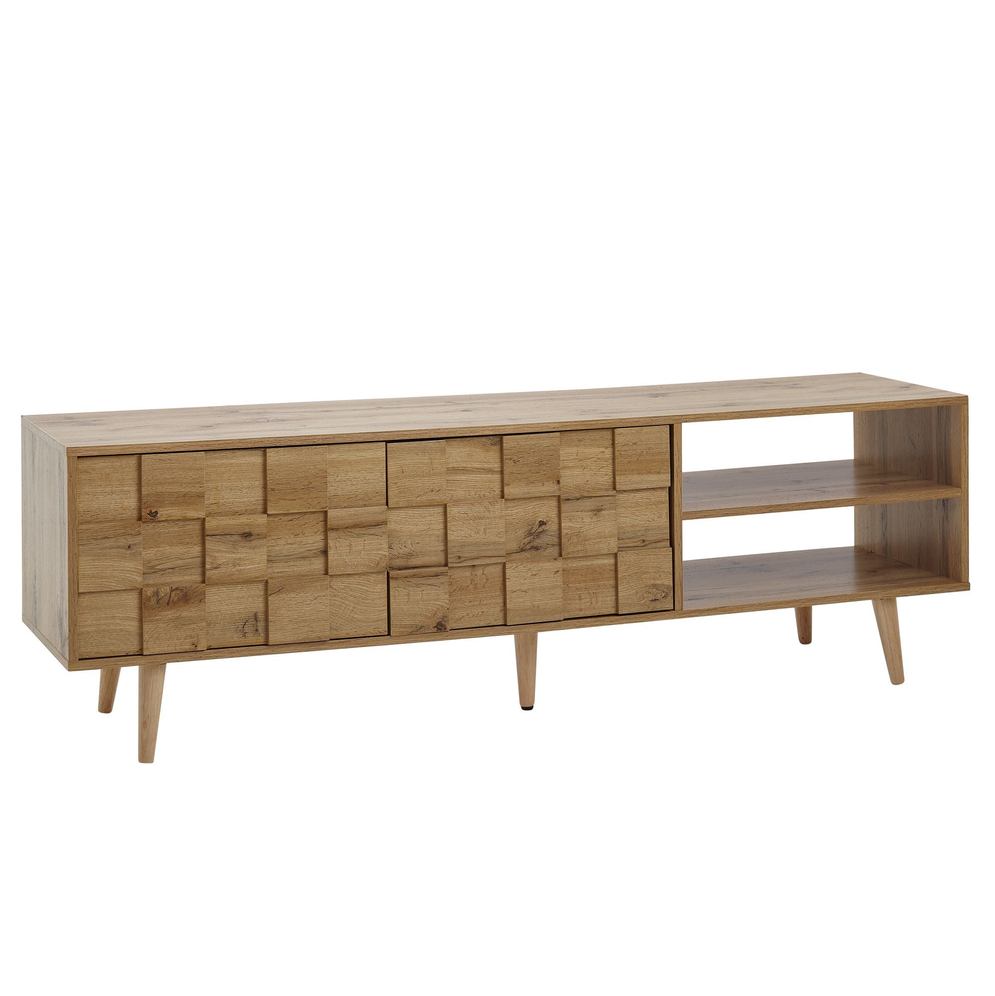 Elegant Tv-bord Med To Låger  160x51x40 Cm