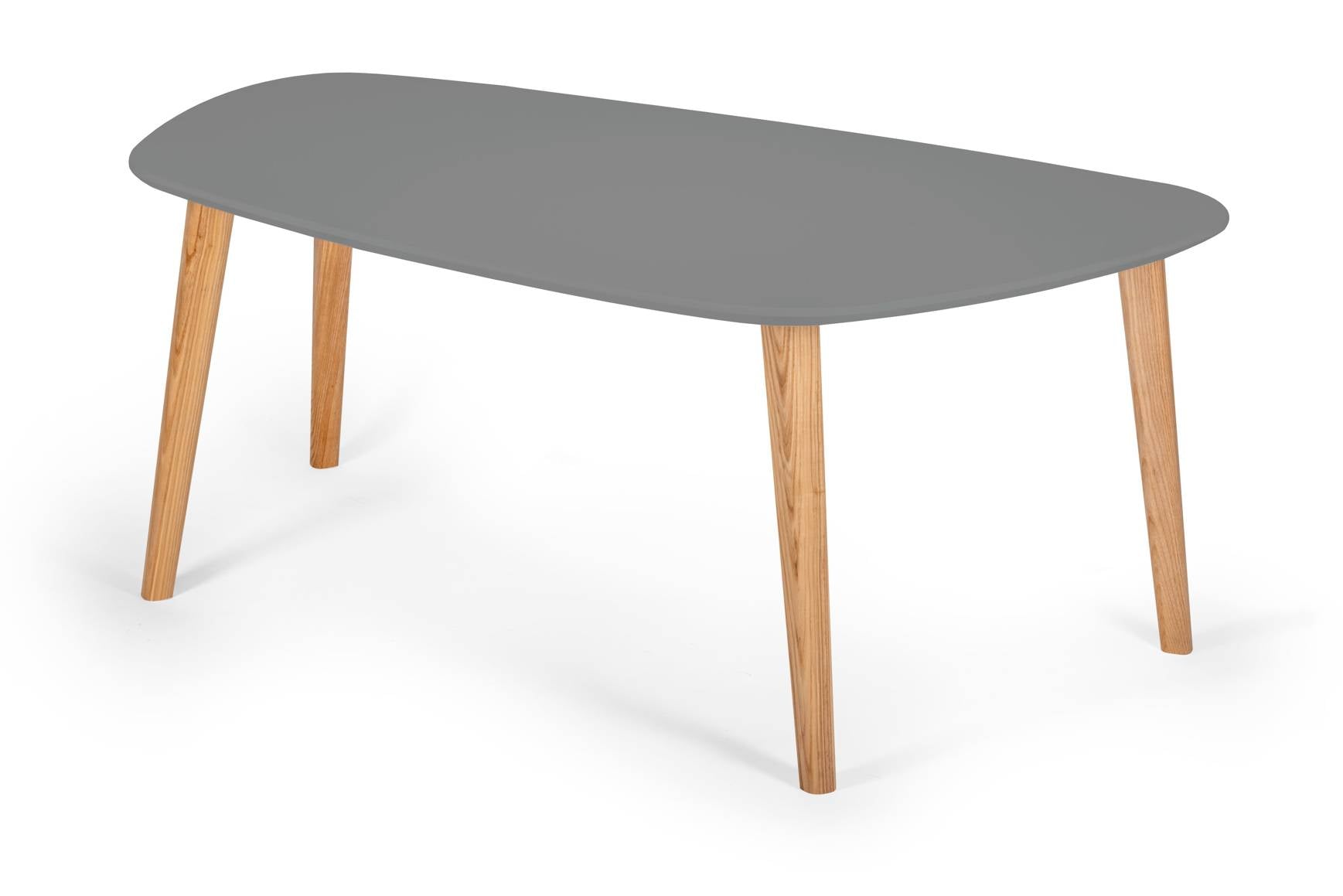 Endocarp Sofabord 110x66x45cm Betongrå   Asketræ