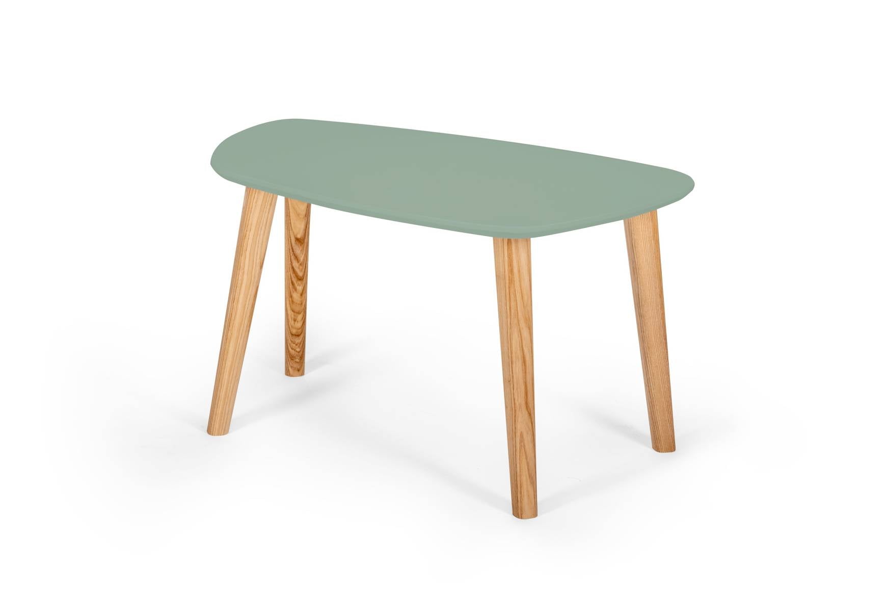 Endocarp Sofabord 68x41x40cm Salviegrøn   Askwood