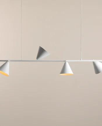 Frigg Loftlampe   Hvid Metal