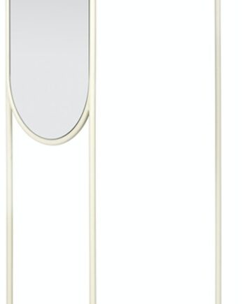 Garderobespejl  Gulvspejl Broste Copenhagen Archie Metal Hvid 180x70 Cm
