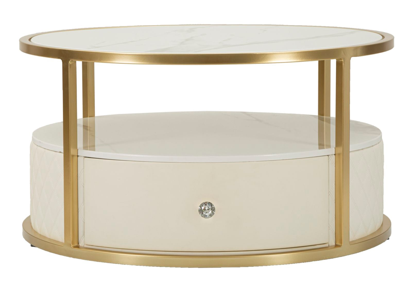 Glam Bord   Træ  Mdf  Metal   75x40 Cm