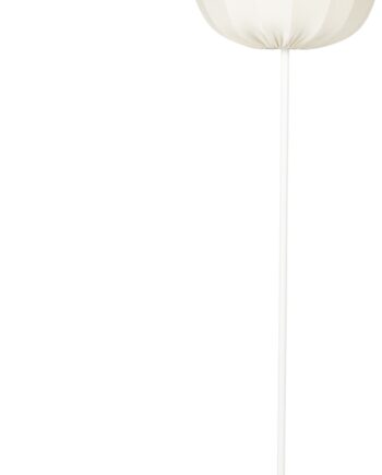 Gulvlampe Studio White Shem ø45   H160 Cm Offwhite Jern Med Bomuld- Polyesterskærm E27-fatning