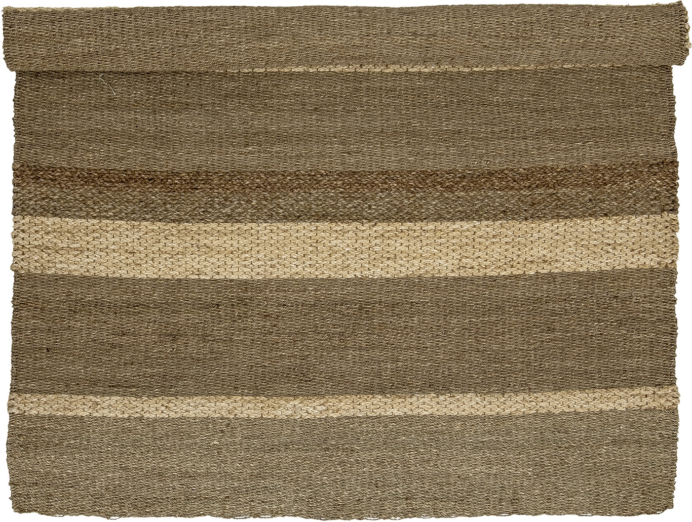 Gulvtæppe Bloomingville Felex Håndvævet Søgræs 180x260 Cm Natur