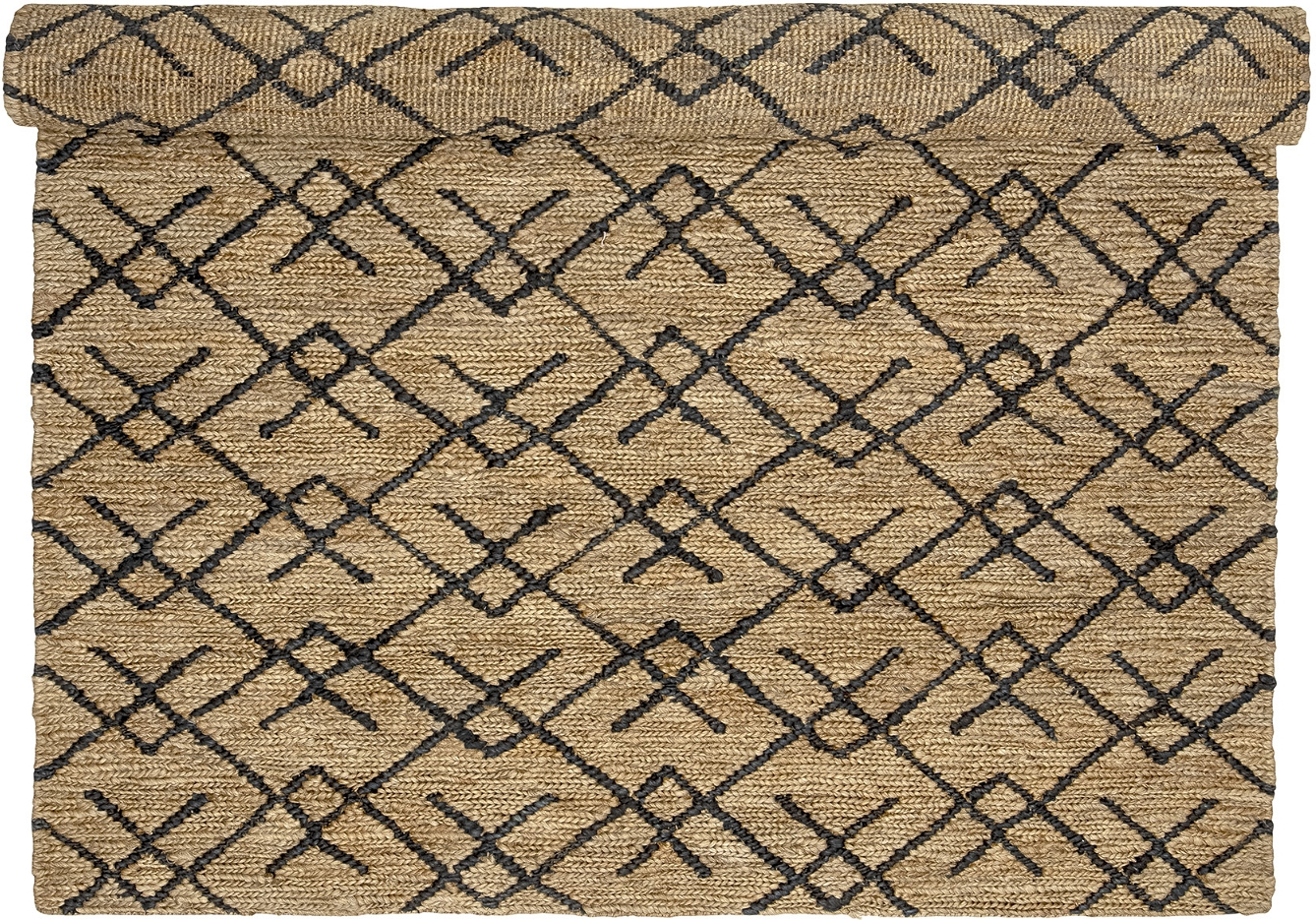 Gulvtæppe Bloomingville Gaya Jute Natur 150x215 Cm