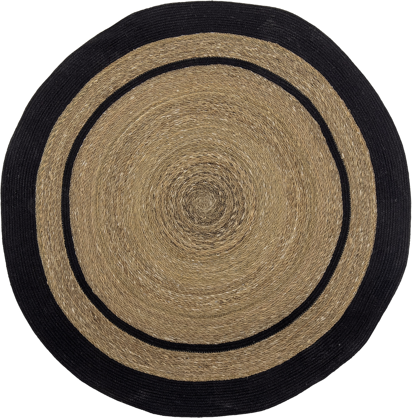 Gulvtæppe Bloomingville Lune Rundt ø120 Cm Natur Søgræs Jute
