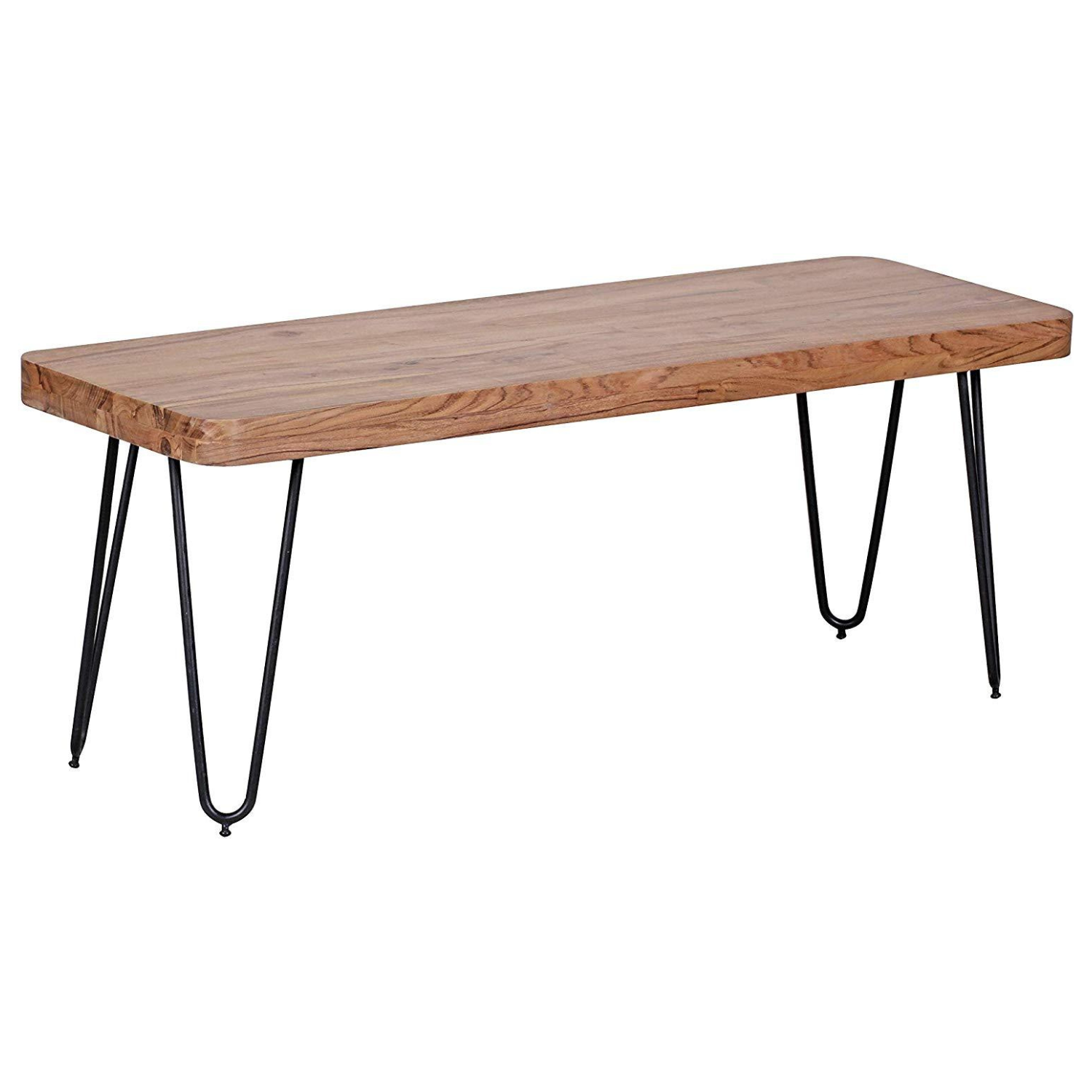 Håndlavet Spisebordsbænk   Fscâ -certificeret Træ  120   40   45 Cm