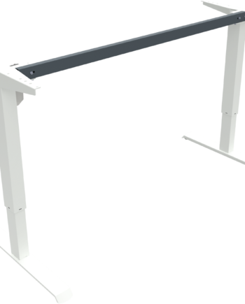 Hæve- Sænkebordstel Bordramme Zennord Adaptdesk 501-33 68 118 Cm Hvid Metal