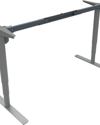 Hæve- Sænkebordstel Zennord Comfortzone Justerbart 112-152 Cm Sølv
